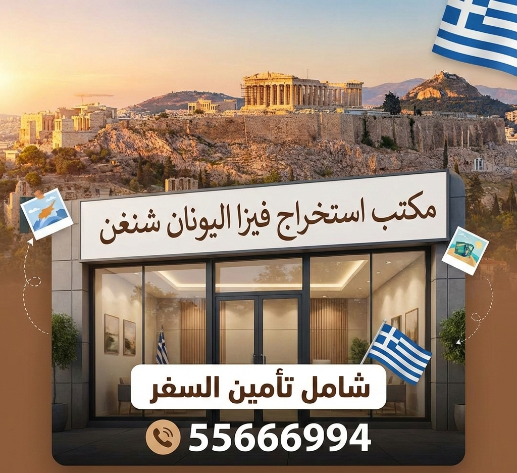 استخراج فيزا اليونان من الكويت بسرعة وسهولة مع مكتب متخصص في تأشيرات شنغن