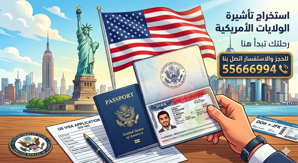 فيزا امريكا من الكويت – استخراج تأشيرة الولايات المتحدة