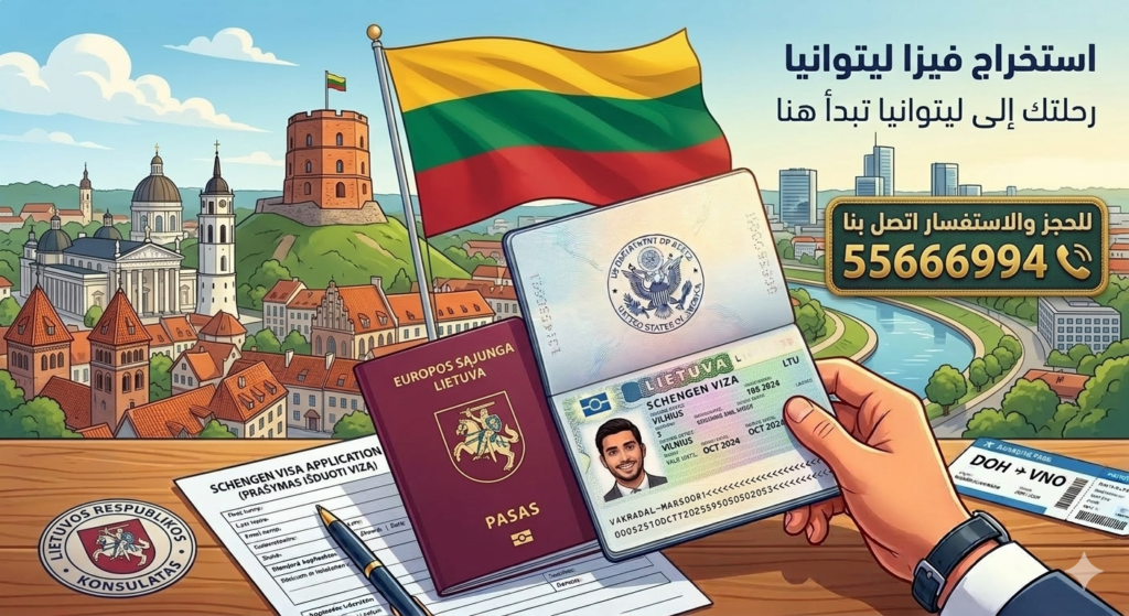 استخراج فيزا ليتوانيا من الكويت