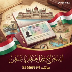 خدمة استخراج فيزا هنغاريا شنغن من الكويت مع حجز موعد وتجهيز ملف التأشيرة