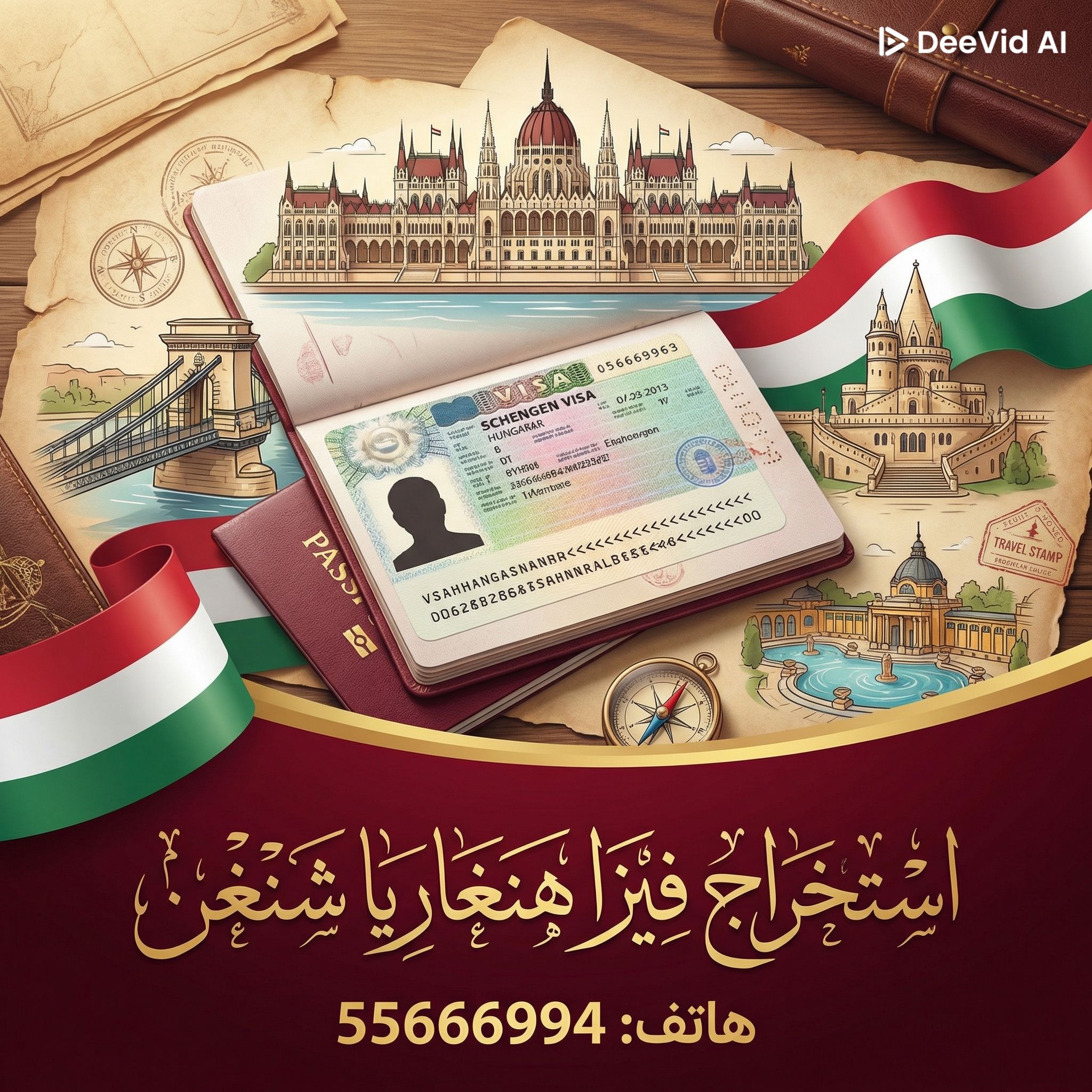 خدمة استخراج فيزا هنغاريا شنغن من الكويت مع حجز موعد وتجهيز ملف التأشيرة